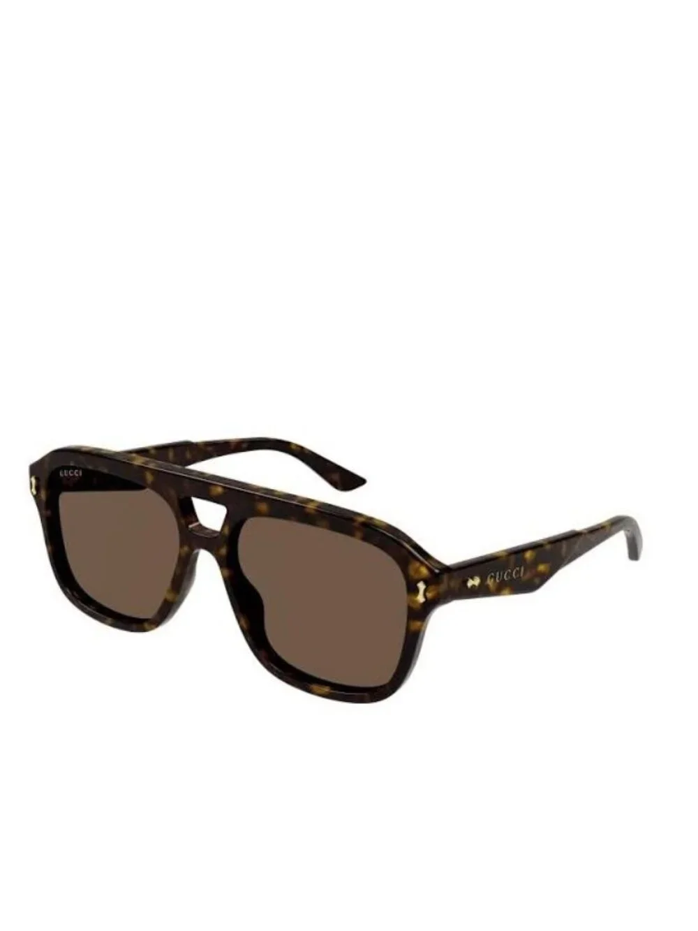 NEW GUCCI GG1263S 006 UNISEX AVIATOR BROWN HAVANA SUNGLASSES GUCCI